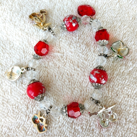 3/$15.00🆕 Fruit Charm Bracelet Hand-made One of a Kind - Picture 13 of 14